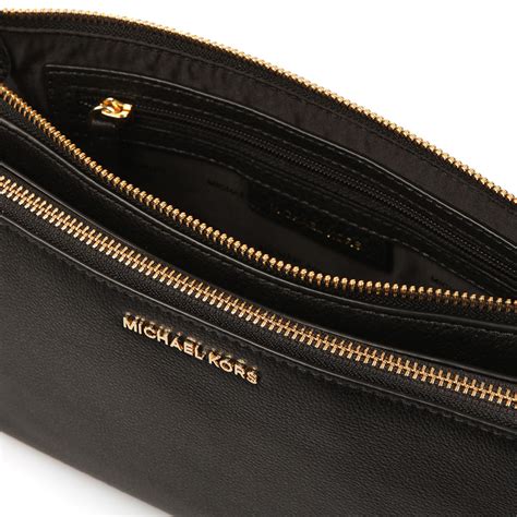 michael michael kors adele double zip crossbody 